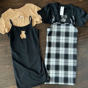 Girls Dress and Half Tops